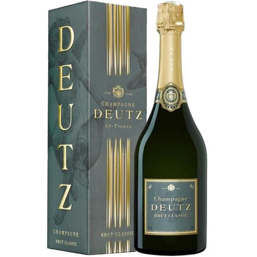 Champagne Deutz Brut Classic in cadeauverpakking 750M