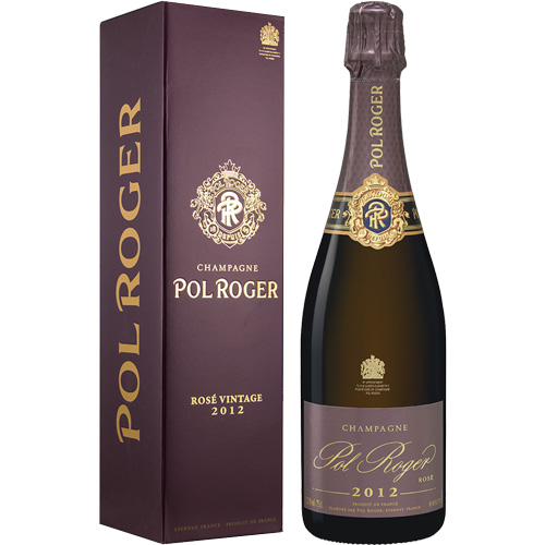 Champagne Pol Roger Rosé Vintage 2012 750ML in geschenkverpakking