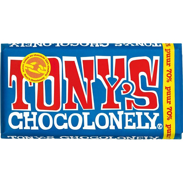 Tony's Chocolonely pure chocoladereep