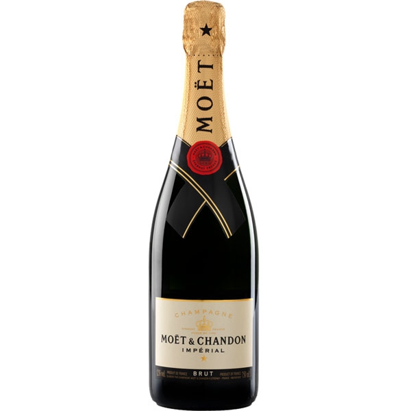 Champagne Moët & Chandon, Brut Impérial 750ML zonder geschenkverpakking Champagne Moët & Chandon, Brut Impérial 750ML zonder geschenkverpakking