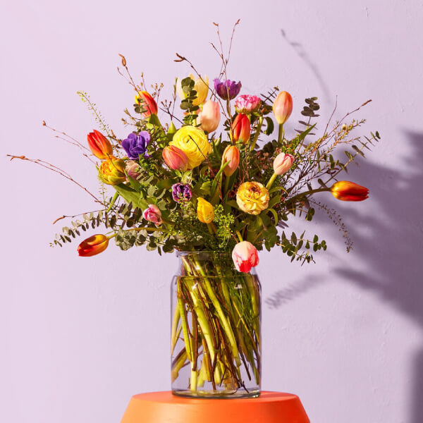 Kleurrijk voorjaarsboeket