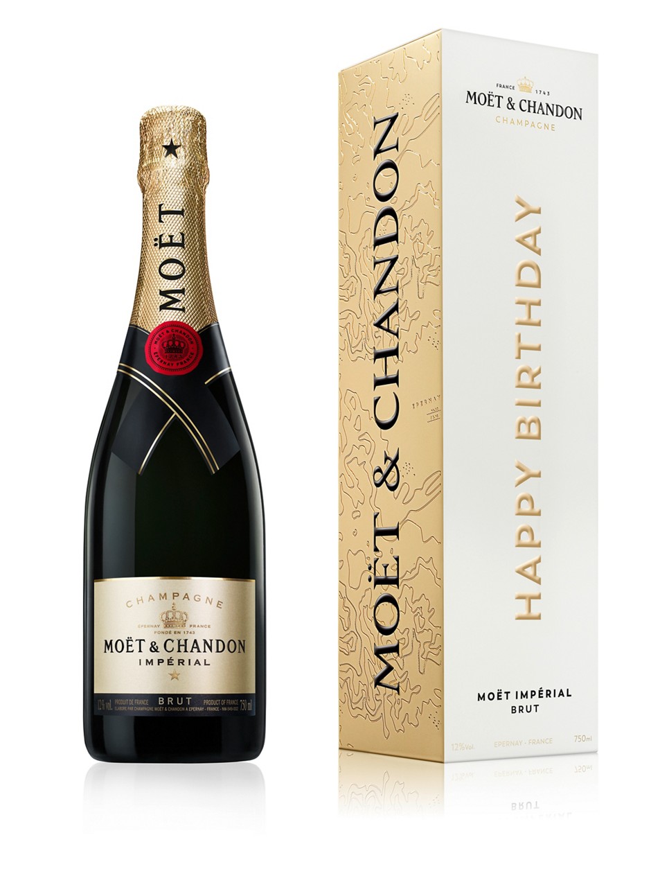 Moët & Chandon Limited edition giftbox  - Happy birthday