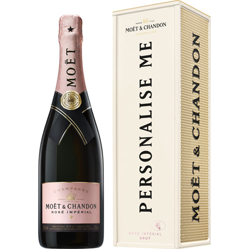 Moët & Chandon Rosé in Specially Yours giftbox 75CL