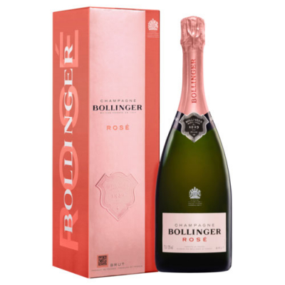 Bollinger Rosé in Geschenkverpakking