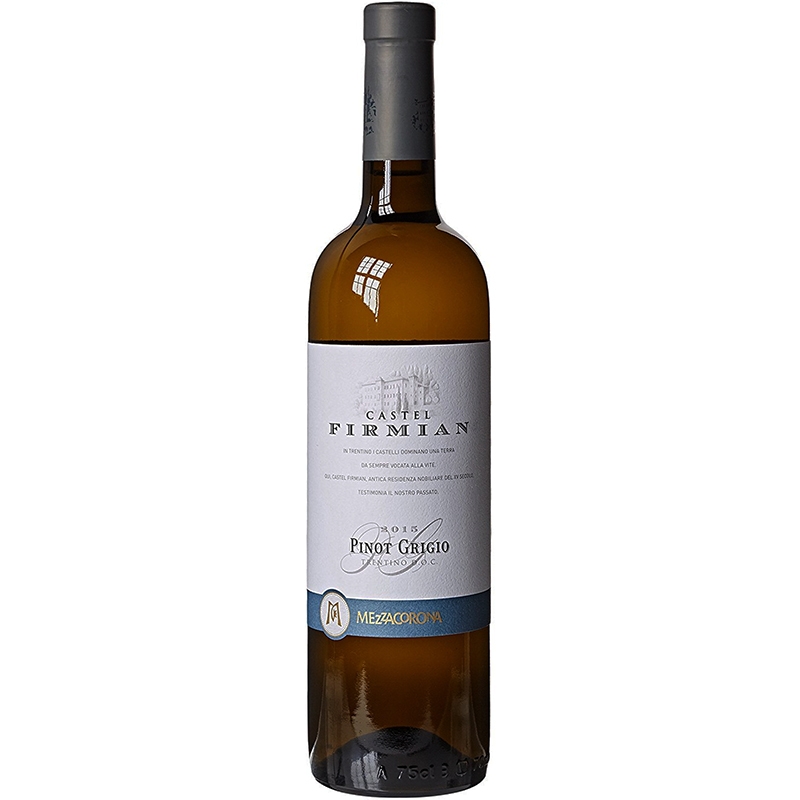 Witte wijn Pinot Grigio van Castel Firmian
