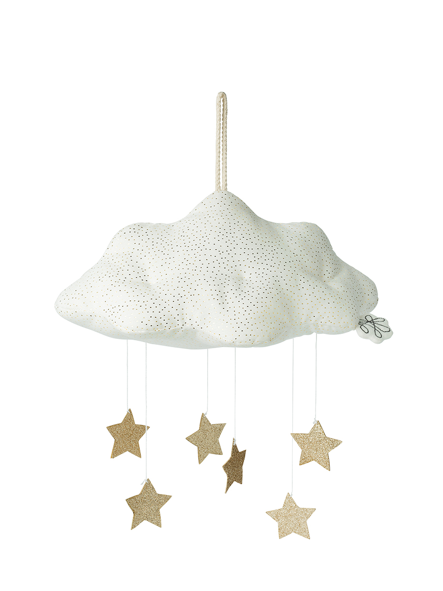 Wolk met glittersterren