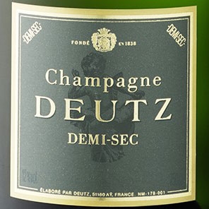 Champagne Deutz Demi-Sec 750ML