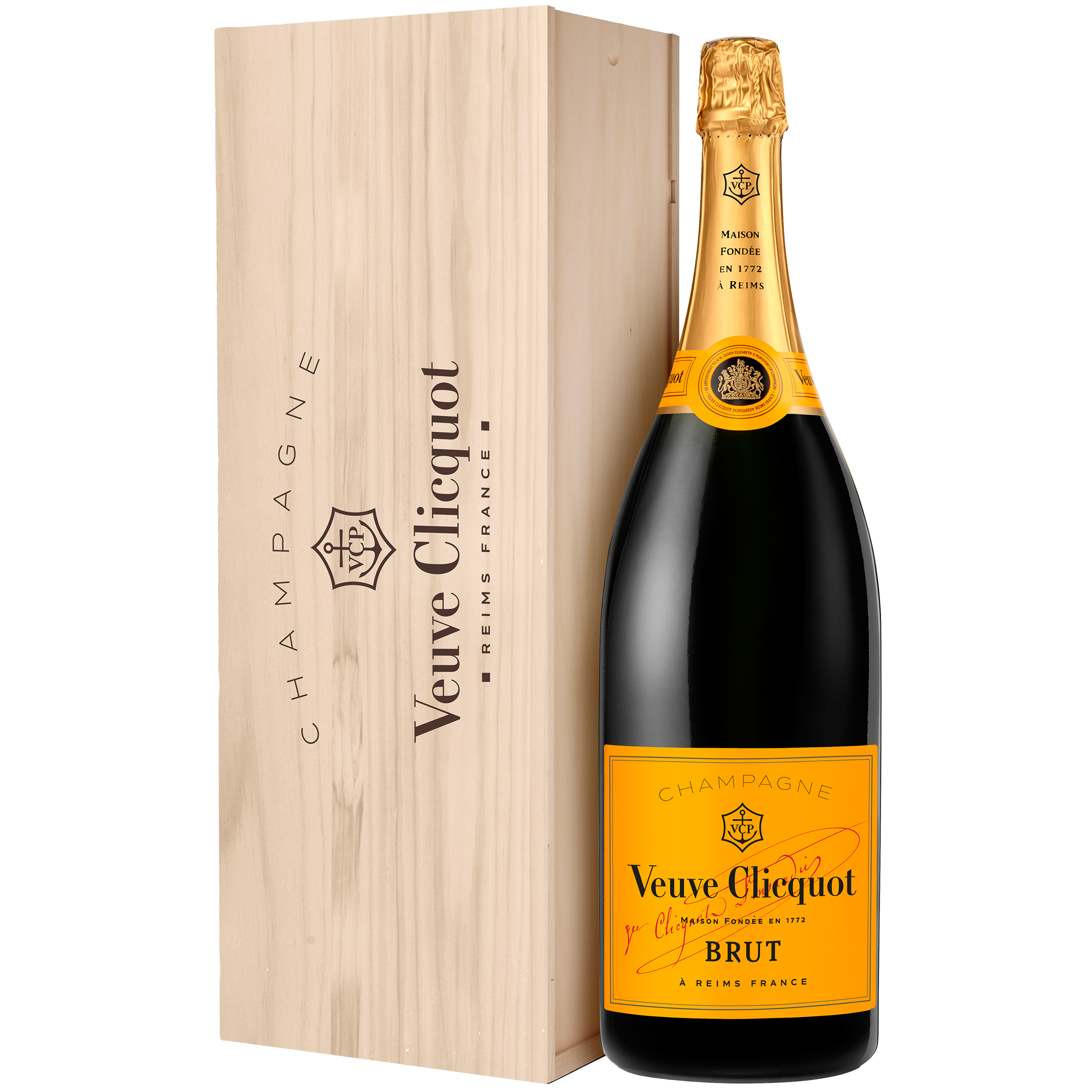 Veuve Clicquot Ponsardin Brut Jeroboam 300CL fles champagne 