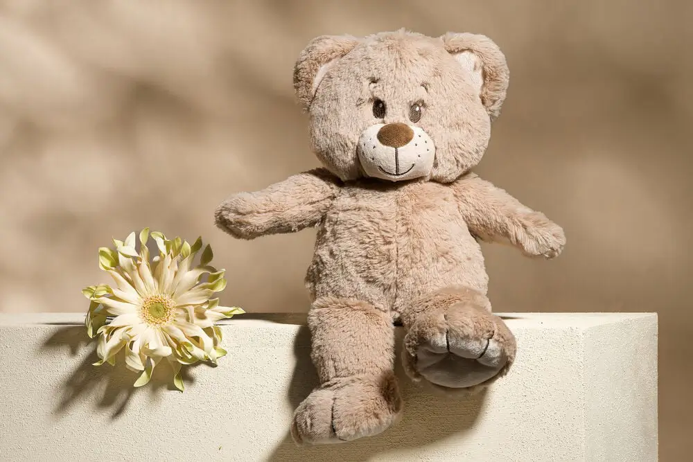Lieve knuffelbeer - 35 cm € 19,95