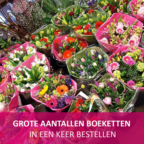 Boeket grotere aantallen