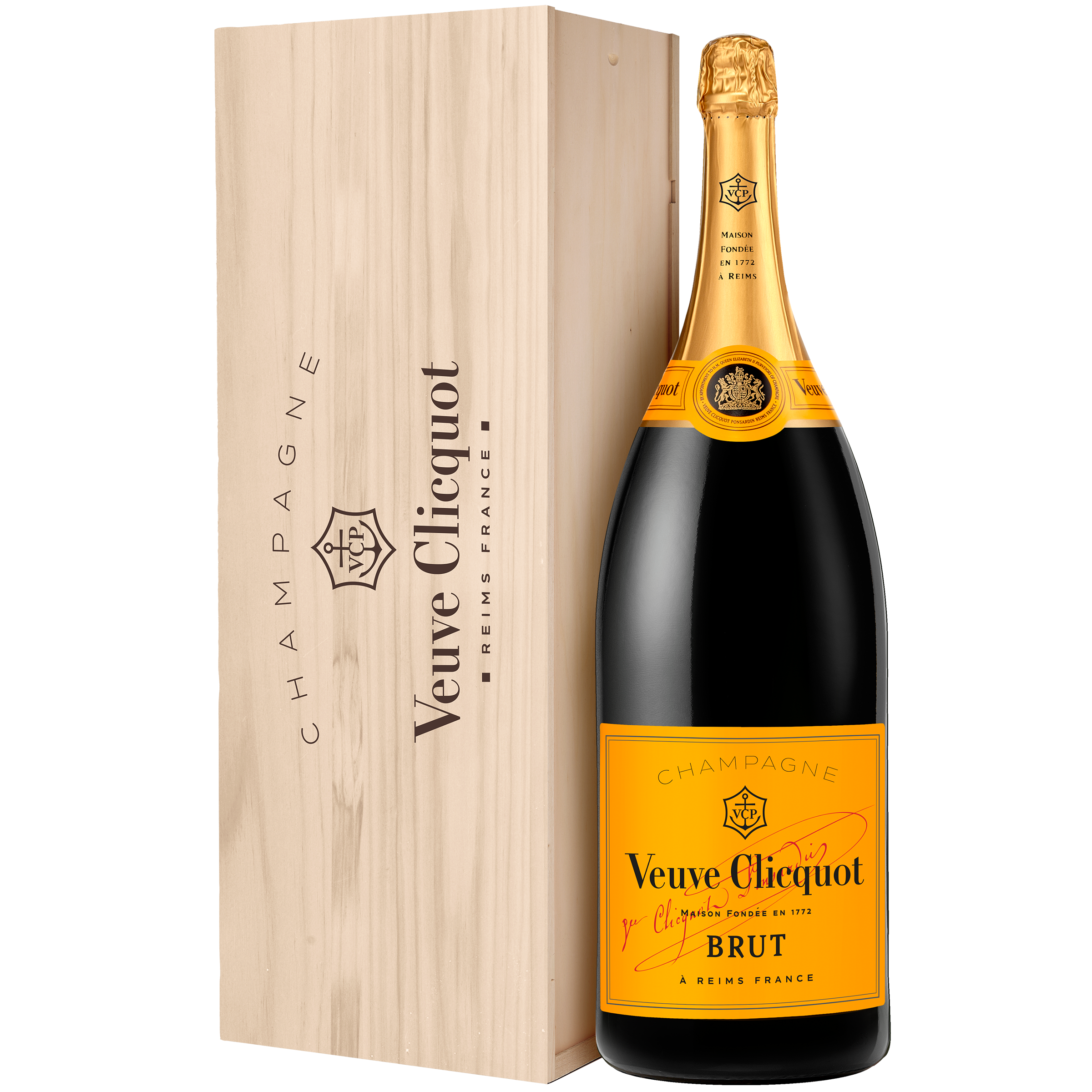 Veuve Clicquot Ponsardin Salmanazar 900CL fles