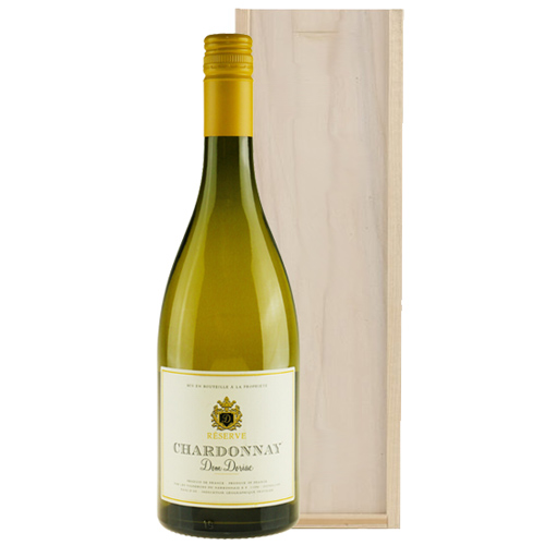 Chardonnay Réserve Dom Doriac in wijnkist