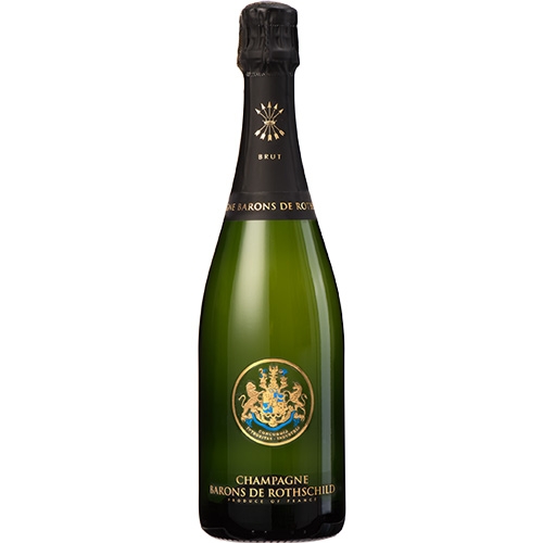 Champagne Barons de Rothschild Brut 750ML in luxe geschenkdoos met glazen