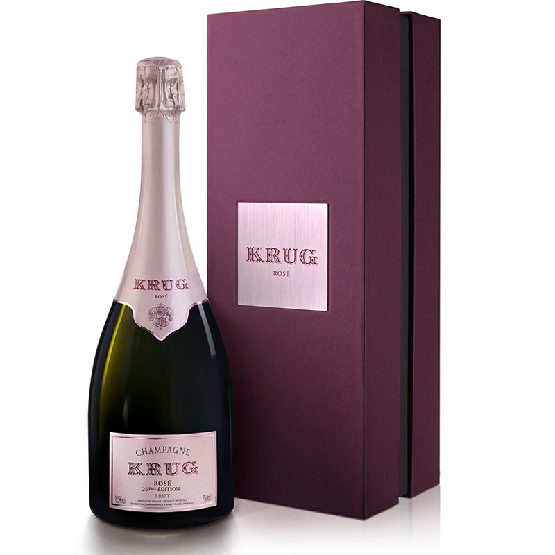 Champagne Krug Brut Rosé 75CL in Coffret
