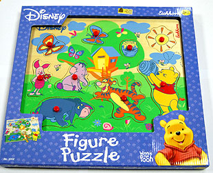 Houten contouren puzzel Disney