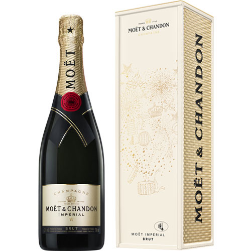 Champagne Moët & Chandon Brut Impérial in Metal Giftbox City Champagne Moët & Chandon Brut Impérial in Metal Giftbox City