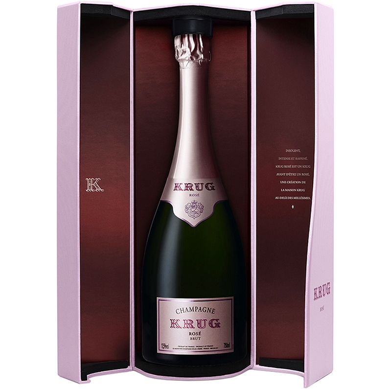 Champagne Krug Brut Rosé 75CL in Coffret