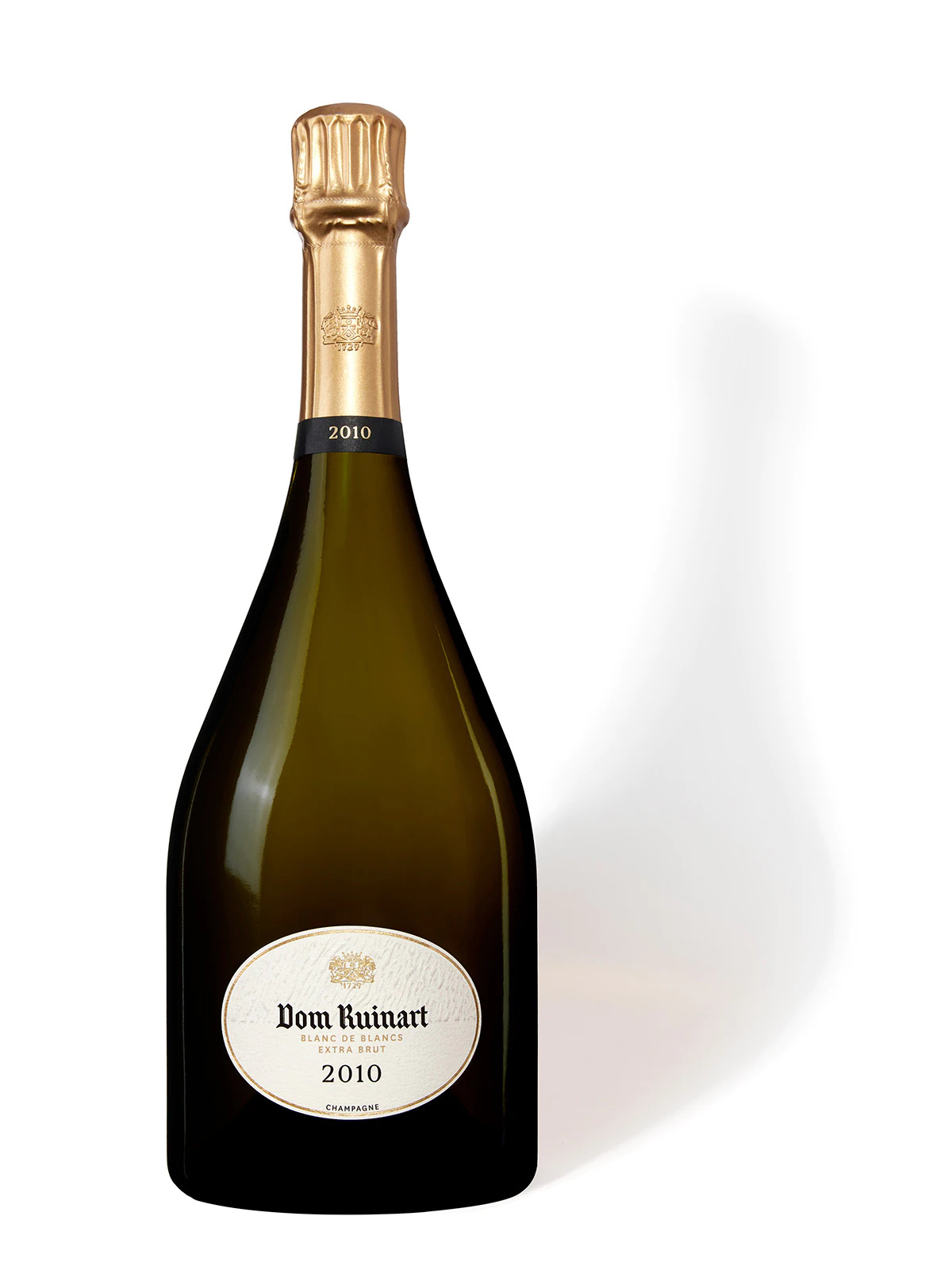 Dom Ruinart Blanc de Blancs 2010 in luxe Coffret 750ML