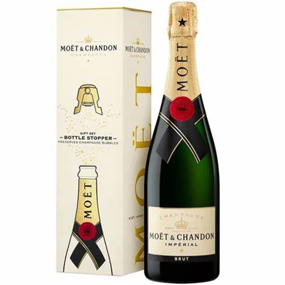 Champagne Moët & Chandon, Brut Impérial 750ML in geschenkverpakking