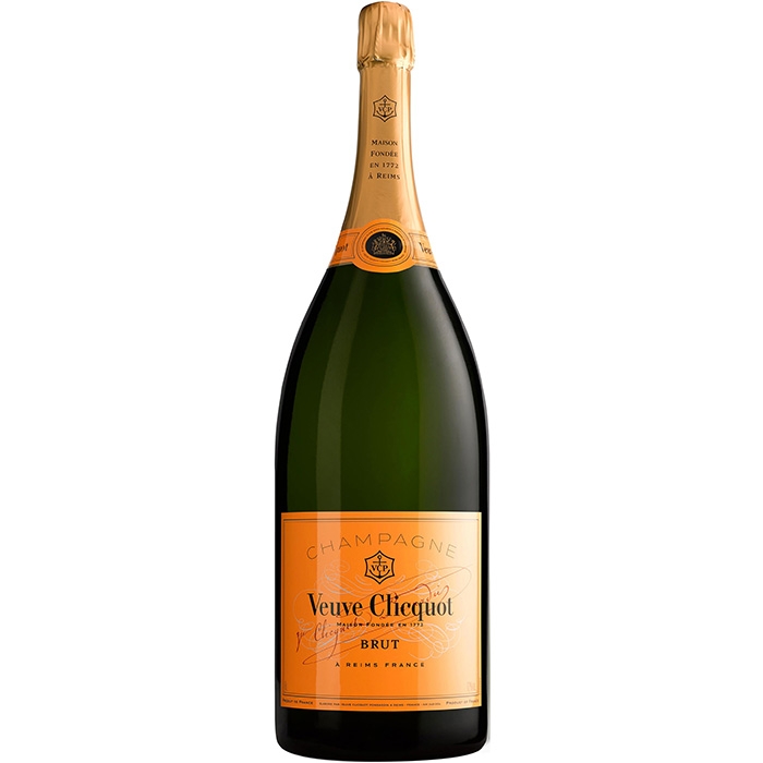 Veuve Clicquot Brut Nebuchadnezzar fles Veuve Clicquot Ponsardin Brut Nebuchadnezzar 1500CL fles