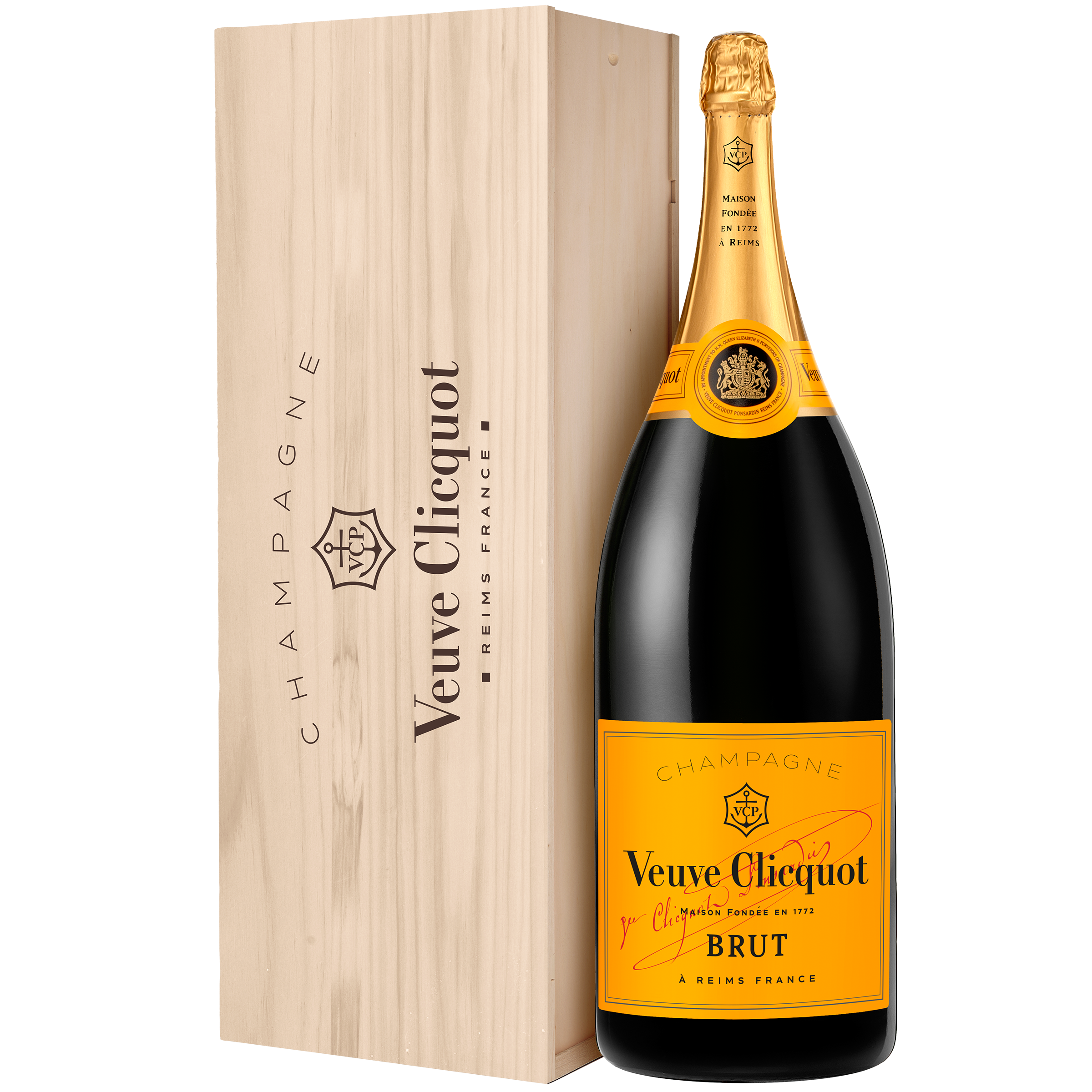 Veuve Clicquot Ponsardin Brut Balthazar 1200CL fles