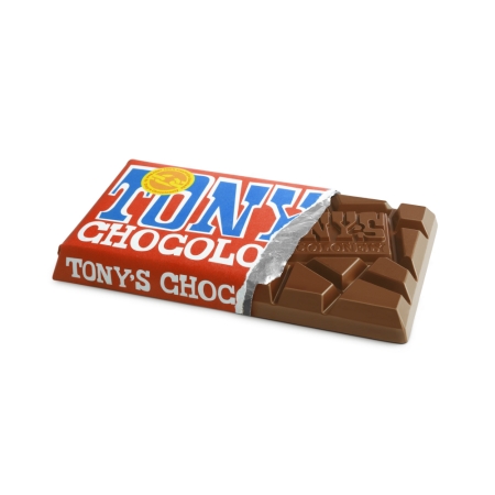 Tony's Chocolonely melk chocoladereep