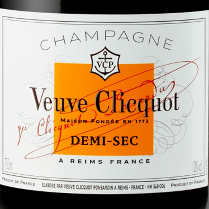 Champagne Veuve Clicquot Demi-Sec 75CL