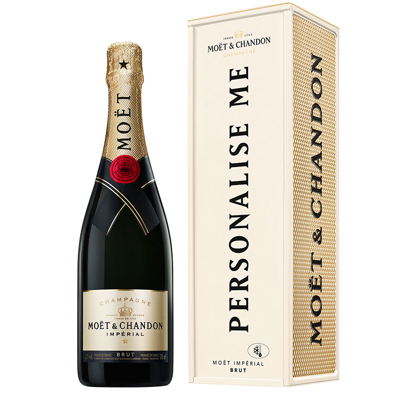 Moët & Chandon Brut in Specially Yours giftbox 75CL