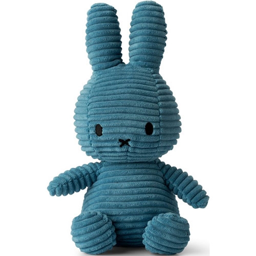 Nijntje knuffel Corduroy Blauw M